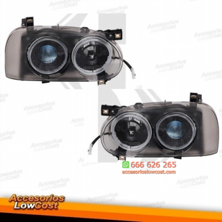 FAROS PARA VOLKSWAGEN GOLF 3 CON LUPA