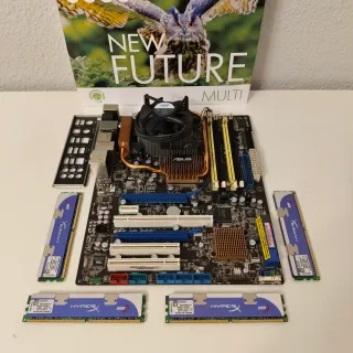 Placa Base ASUS + Procesador + RAM DDR