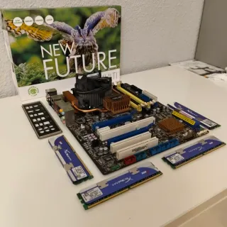 Placa Base ASUS + Procesador + RAM DDR