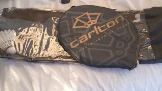 Juego 3 raquetas bádminton + funda