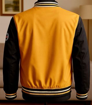 Giubbino sportivo e trendy stile college