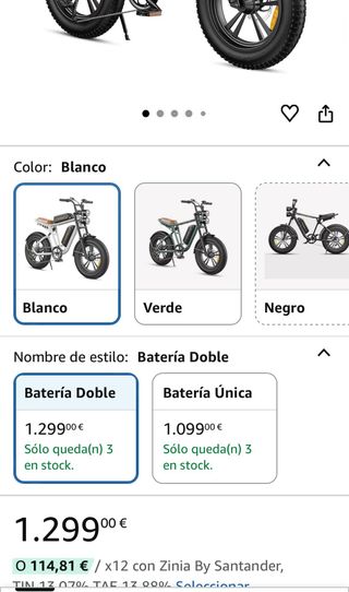 Bicicleta Eléctrica Engwe