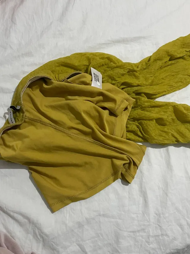 Pantalones verdes Bershka