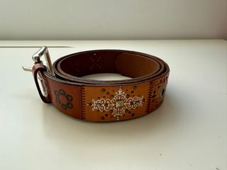 Cinturón de cuero unisex talla 110