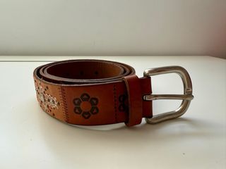 Cinturón de cuero unisex talla 110