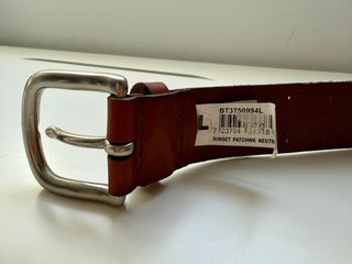 Cinturón de cuero unisex talla 110