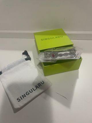 Pulsera Singularu Plata Tallada
