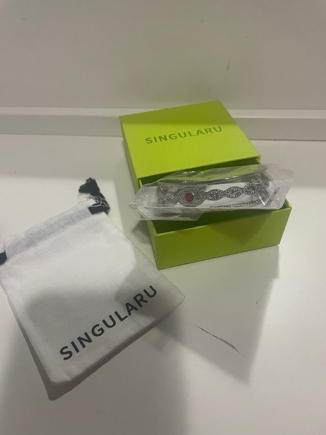 Pulsera Singularu Plata Tallada