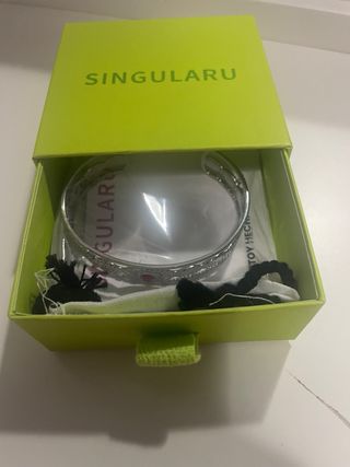 Pulsera Singularu Plata Tallada