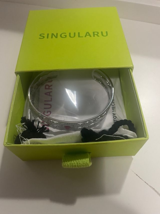 Pulsera Singularu Plata Tallada