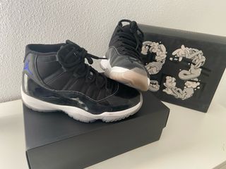 Jordan 11 Space Jam Negro/Azul