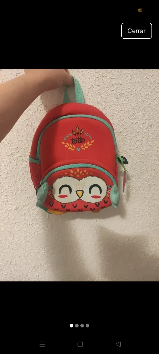 Mochila infantil Totto búho
