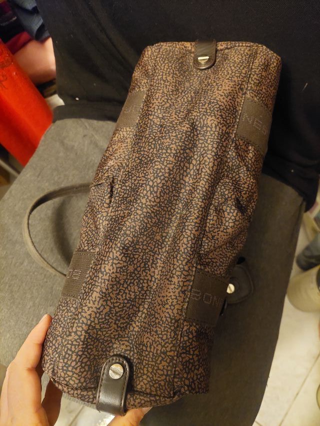 Borsa Borbonese a spalla marrone