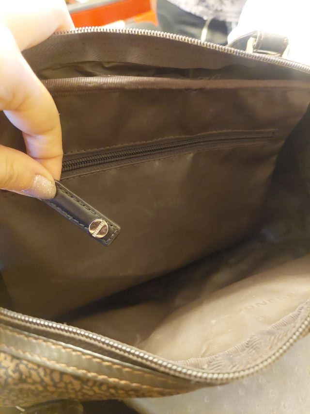 Borsa Borbonese a spalla marrone