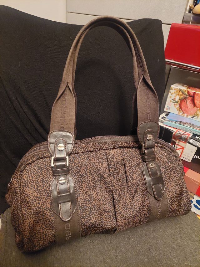 Borsa Borbonese a spalla marrone