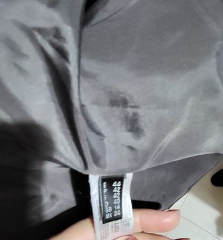 Abrigo Punto Roma mujer gris