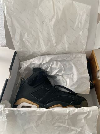 Jordan 6 DMP Negro/Dorado