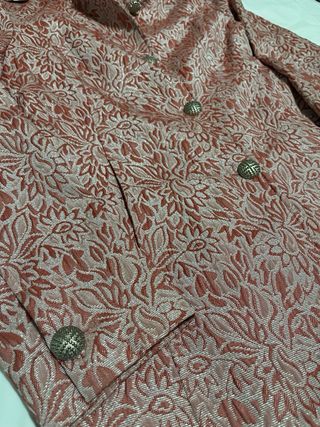 Cappotto Sisley donna rosa fantasia floreale