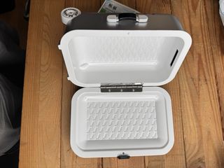 Hucha Maleta Plateada ABS 16x10.5x7cm