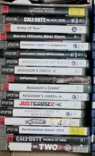 Lote Videojuegos PS2 PS3 PSP