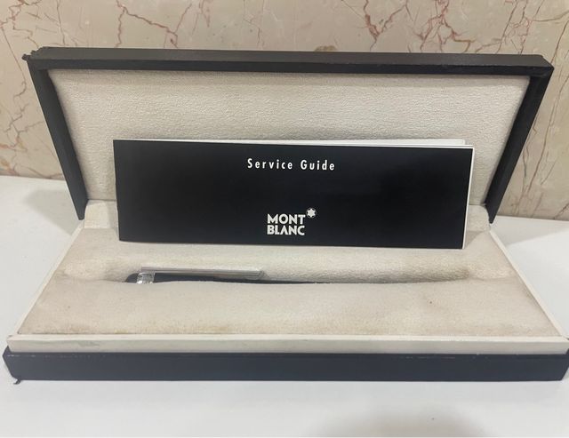 Caneta Montblanc Scenium Caixa Pouco Usada