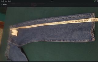 Levi's 501 Jeans Blu Nuovi con Cartellino