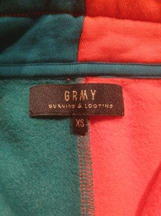 Sudadera GRMY Colorblock Media Cremallera
