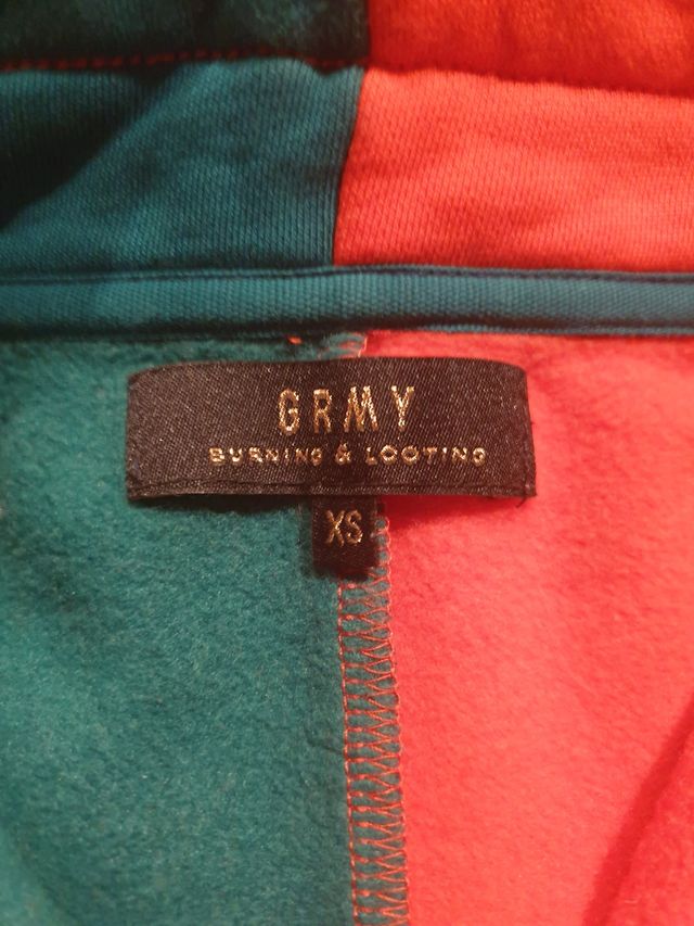 Sudadera GRMY Colorblock Media Cremallera