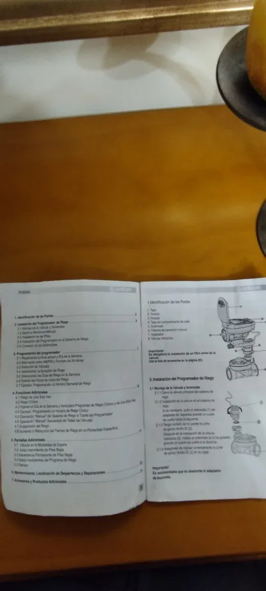 Programador de riego LMMJVS D 6104-DC4