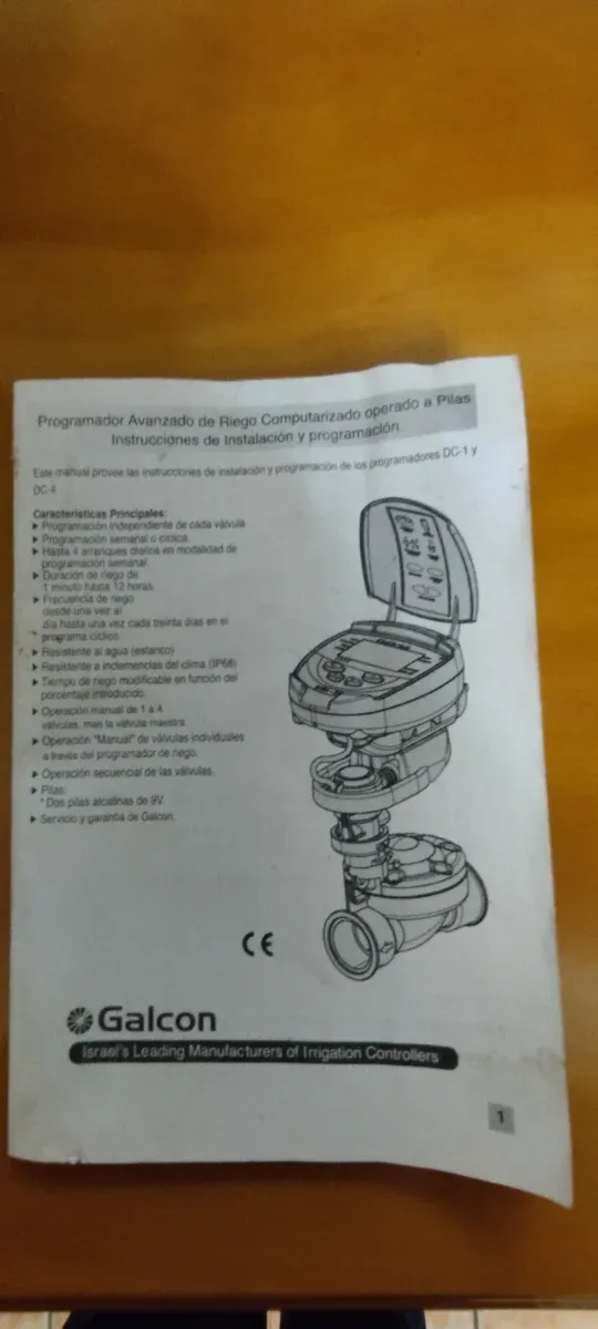 Programador de riego LMMJVS D 6104-DC4