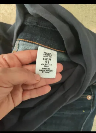 Pantalones premamá H&M Skinny High Rib