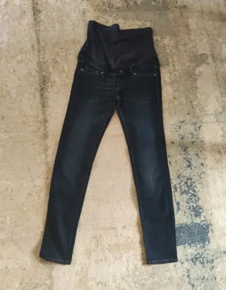 Pantalones premamá H&M Skinny High Rib