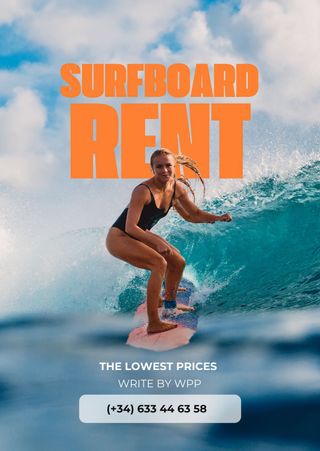 Surfboard and wetsuit rental