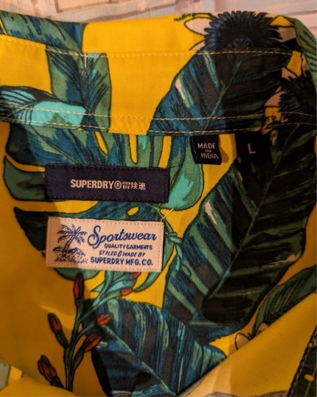 Camisa Hawaiana Superdry