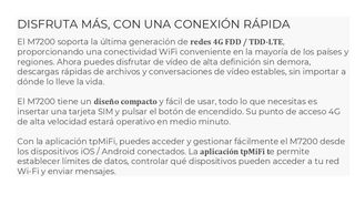 Router Mobile Wi-Fi 4G LTE TP-Link M7200