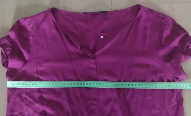 Blusa Zara buganvilla.