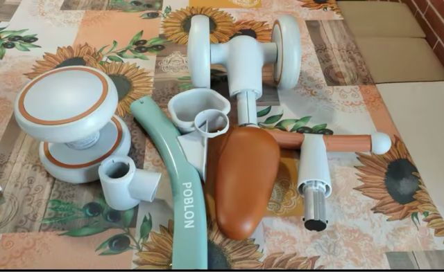 Bicicleta de aprend POBLON 12-36 meses. vintage