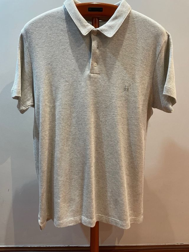 Polo IKKS gris talla L