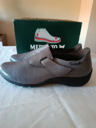Zapatos Mephisto Mujer Talla 41,5 Gris