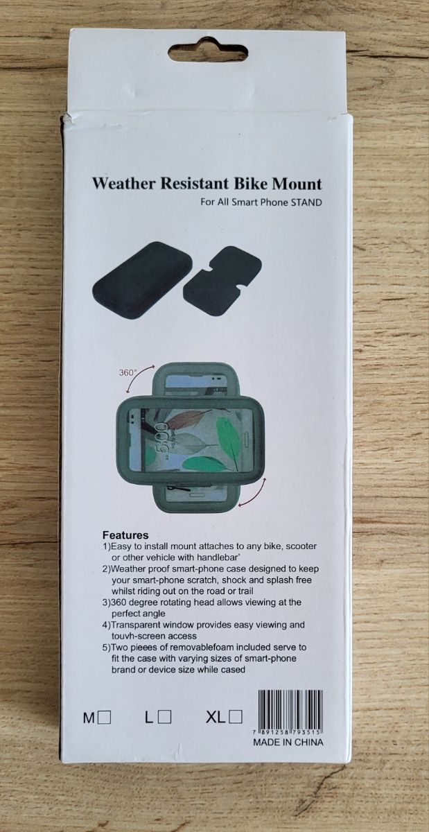 Soporte Móvil Bici/Moto Resistente Agua