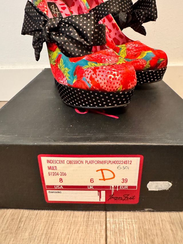 Zapatos Iron Fist Plataforma Indescent Obsession