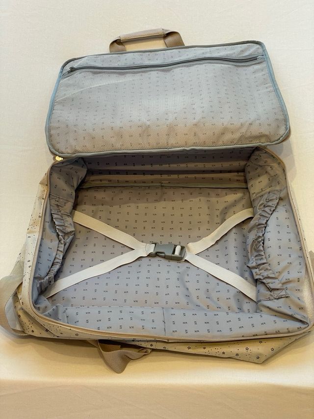 Maleta Walking Mum Beige Estrellas