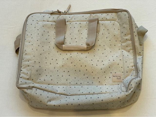 Maleta Walking Mum Beige Estrellas