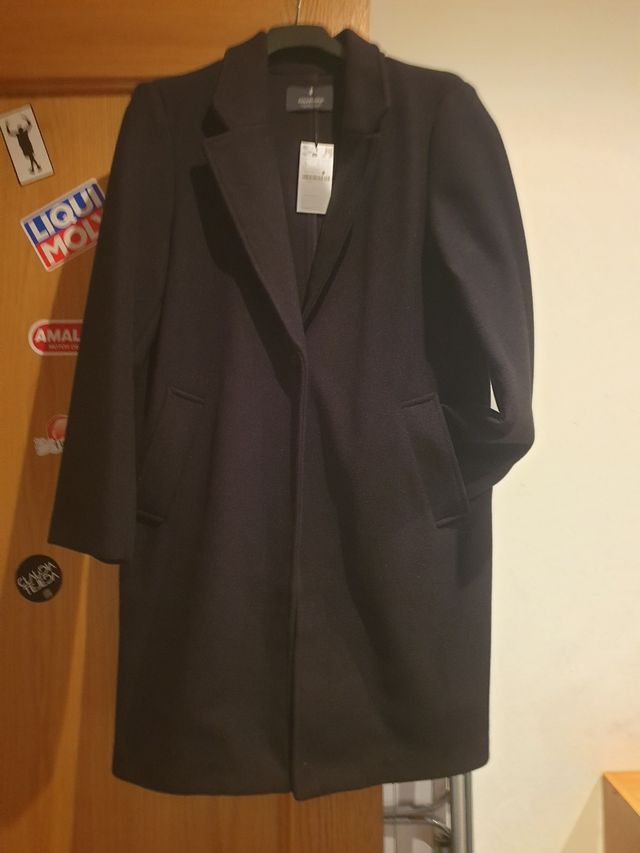 Abrigo Stradivarius Negro ¡¡Nuevo!!
