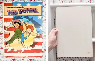 Antico fumetto anni '80 Le avventure di Tom Sawyer