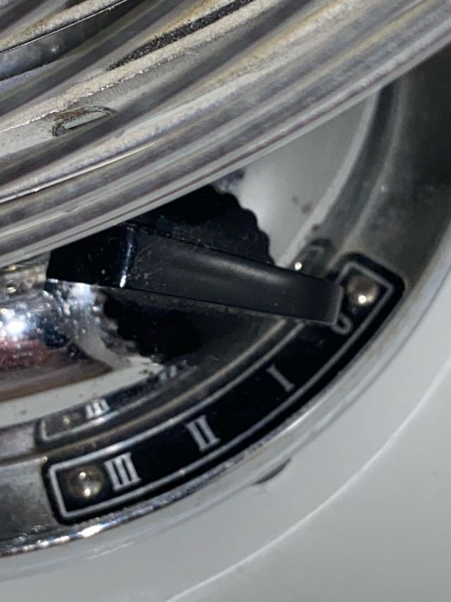 Ventilador de sobremesa plateado