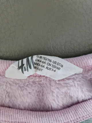 3 maglie morbide H&M 4/6 anni