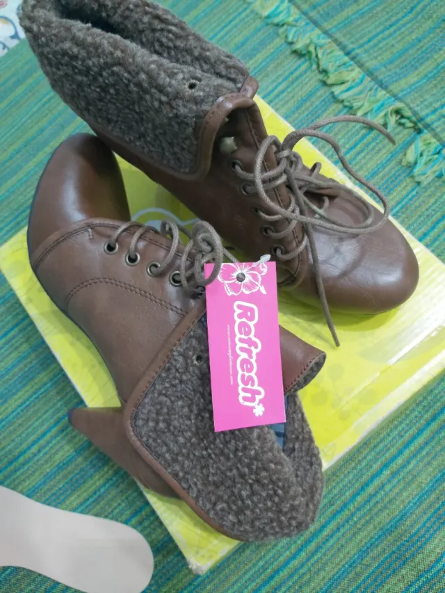 Botines Refresh Marrones