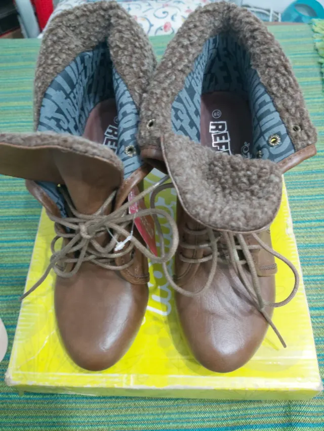 Botines Refresh Marrones