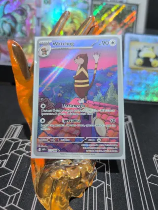 Carte Pokemon Watchog Holo Rara